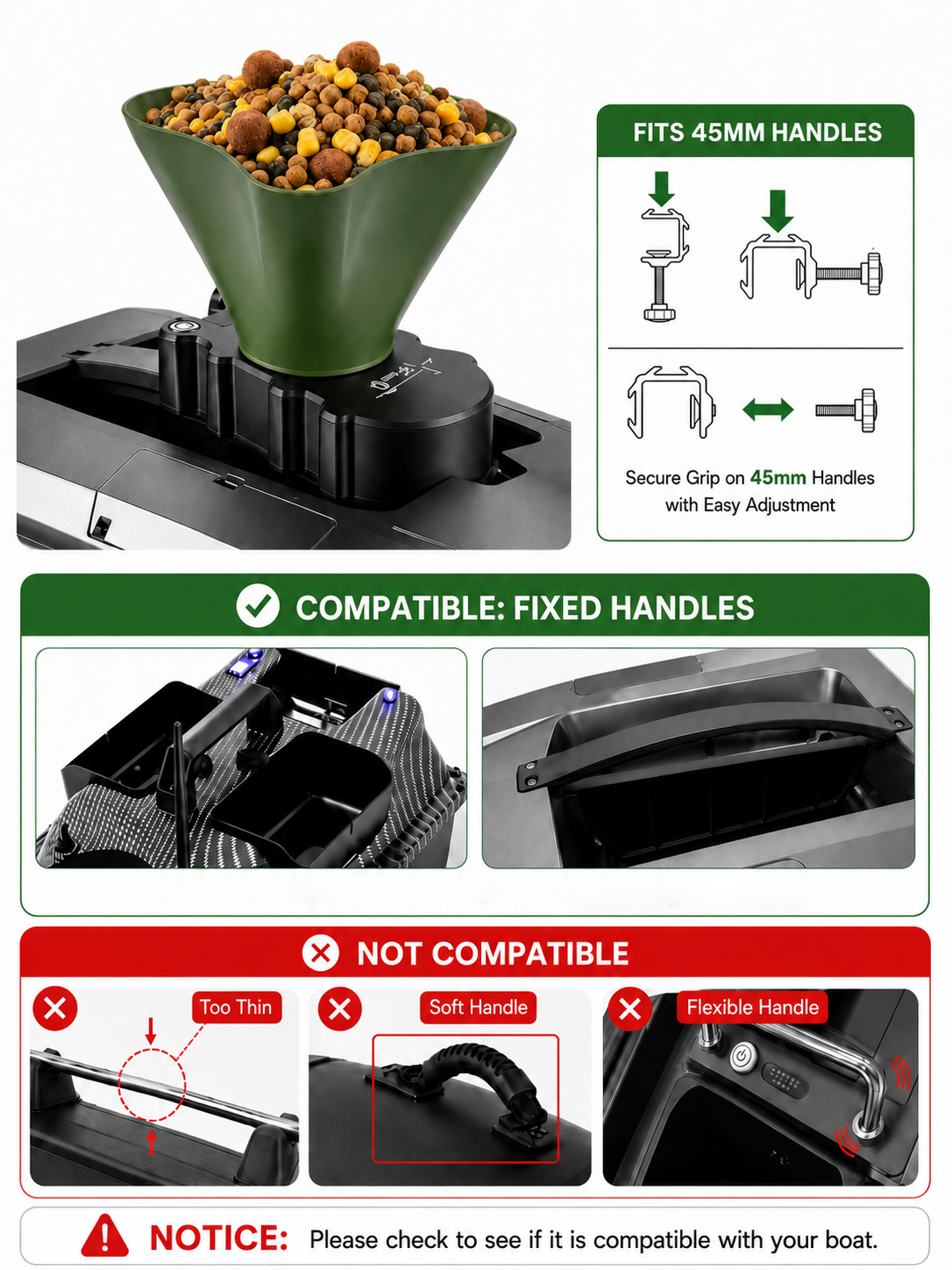 360° Rotating Bait Dispenser & – Fishing Boat Anchor Winch Bewertung und Preis