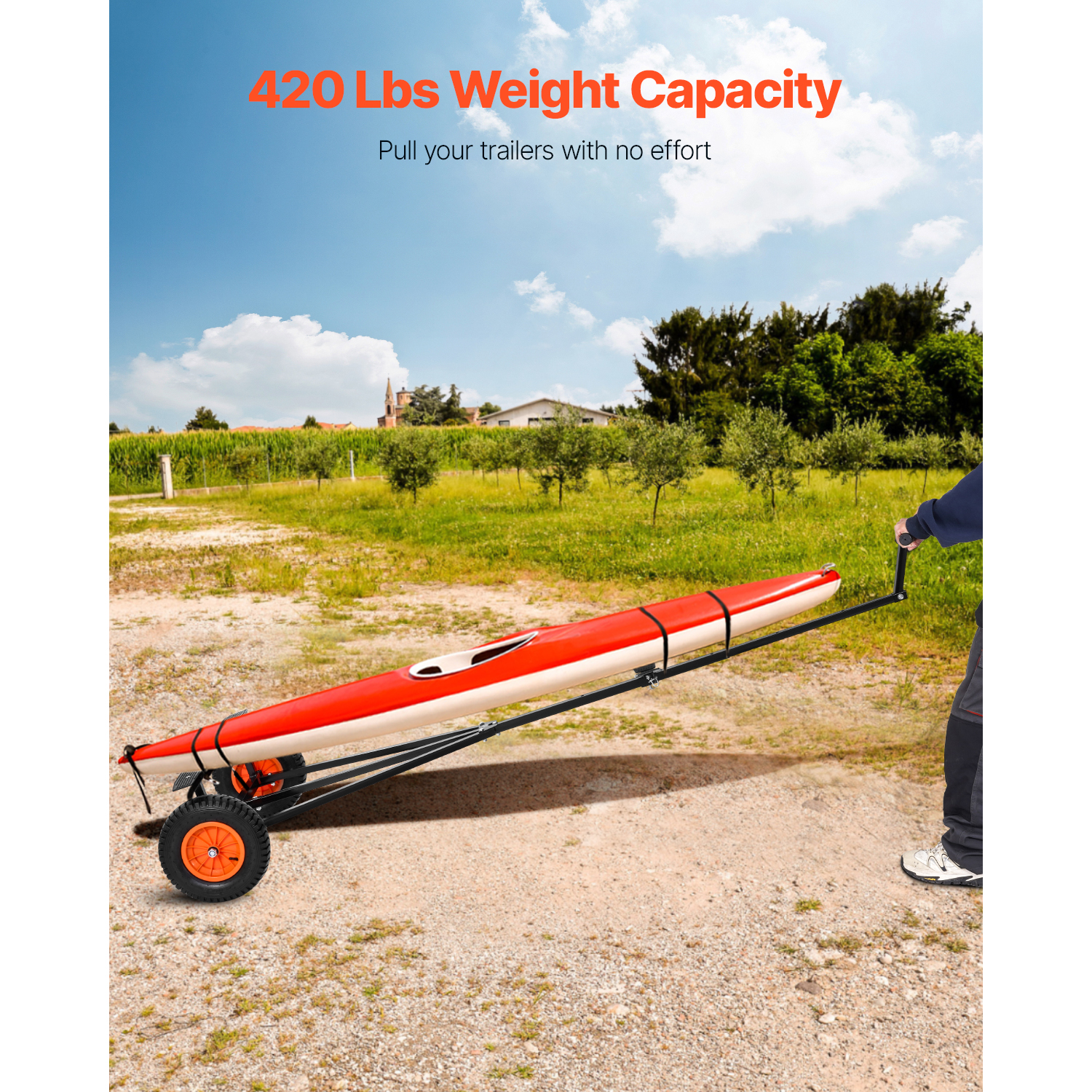 SucceBuy 420lbs Boat Trailer D – Fishing Boat Oar Bewertung und Preis