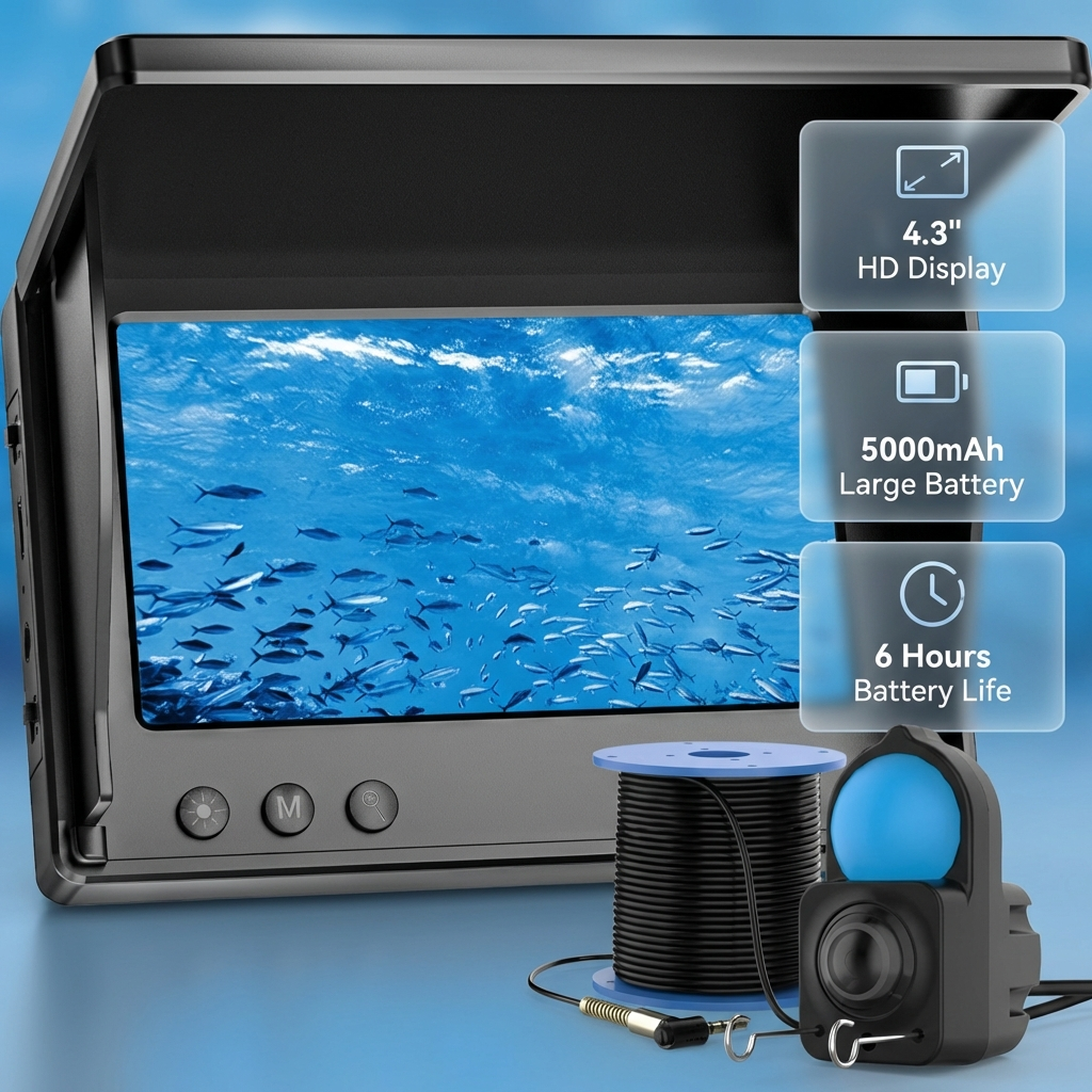 Fish Finder Underwater Camera  – Fishing Boat Depth Finder Bewertung und Preis