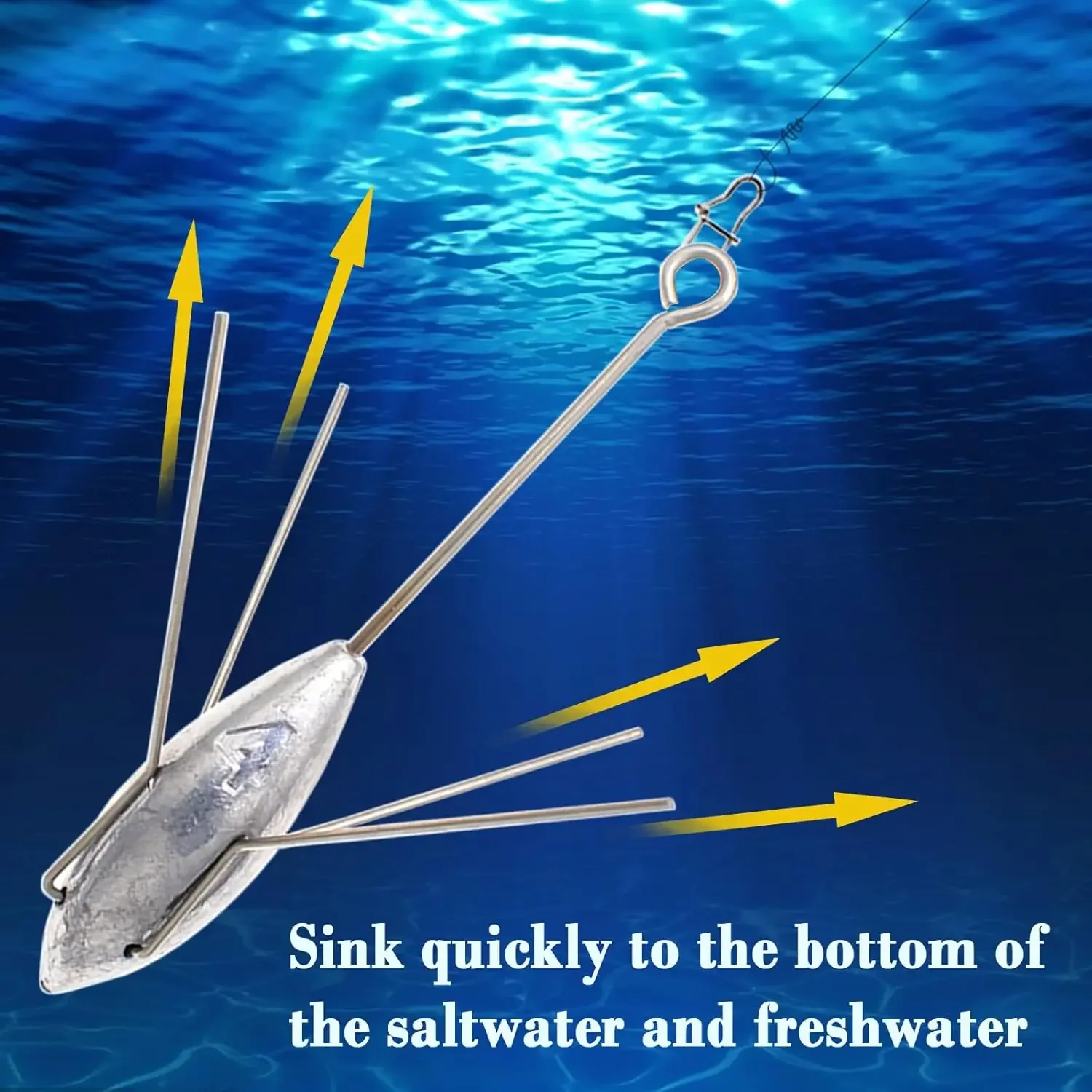Sputnik Sinker Long Tail Fishi – Fishing Boat Anchor Bewertung und Preis