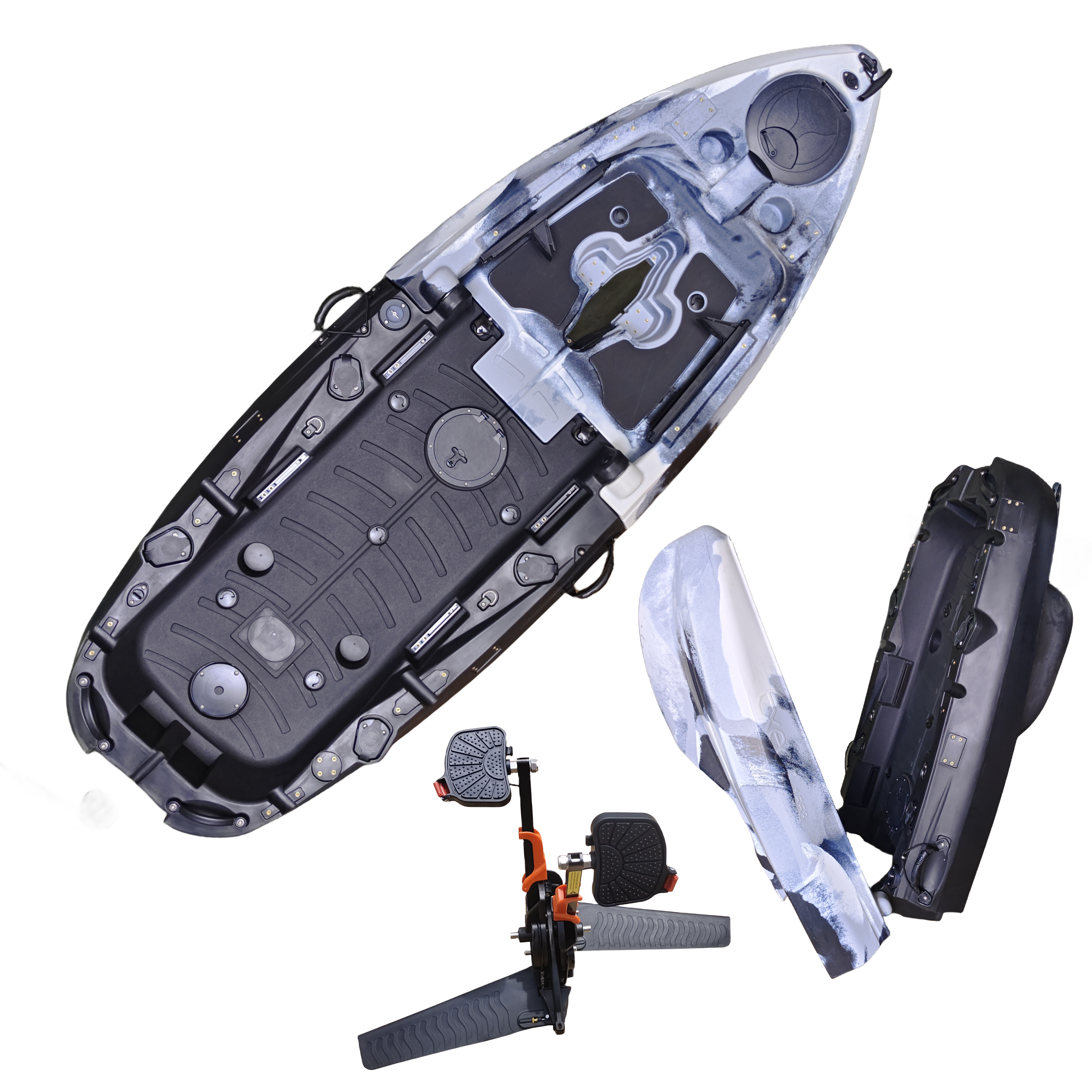 Plastic Kayak Pedal Kayak Fish – Fishing Boat Aluminum Bewertung und Preis