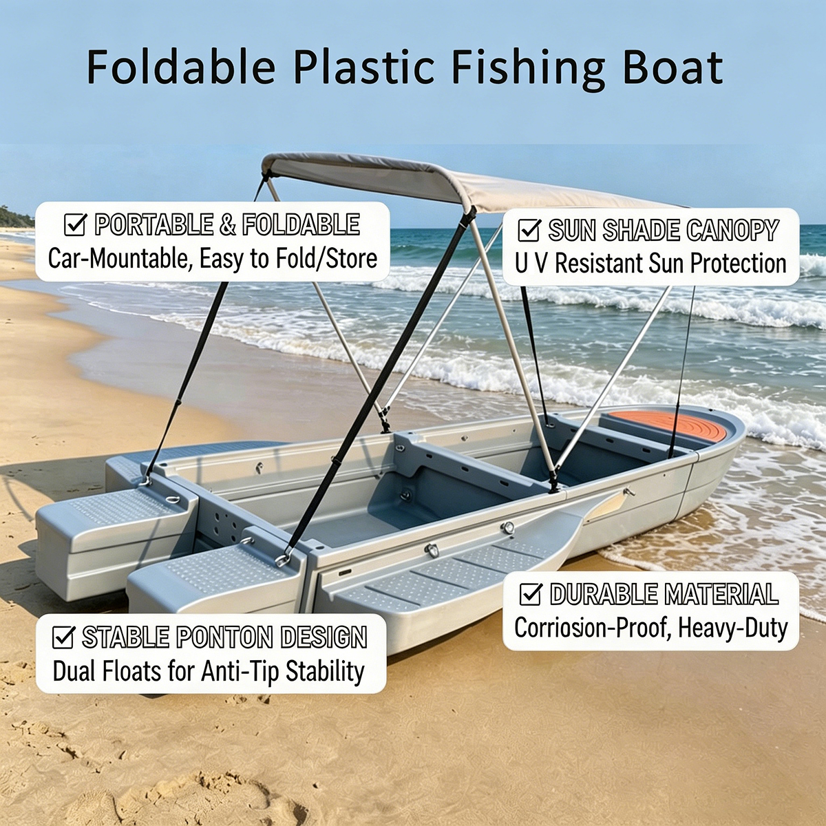 High Quality SUV Mounted Durab – Fishing Boat Aluminum Bewertung und Preis