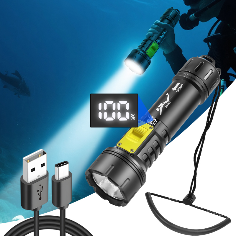New XHP70 Diving Flashlight IP – Fishing Boat Cover Bewertung und Preis