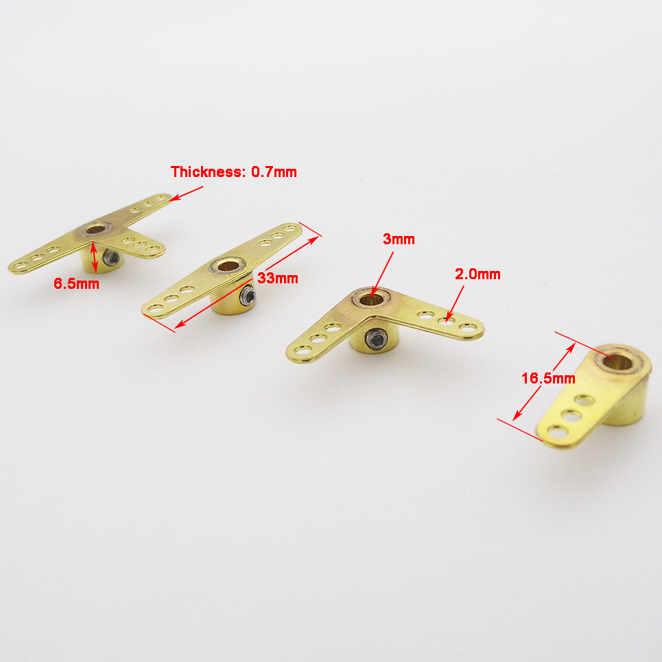 1PC Copper 3mm Servo Arm Horn  – Fishing Boat Anchor Winch Bewertung und Preis