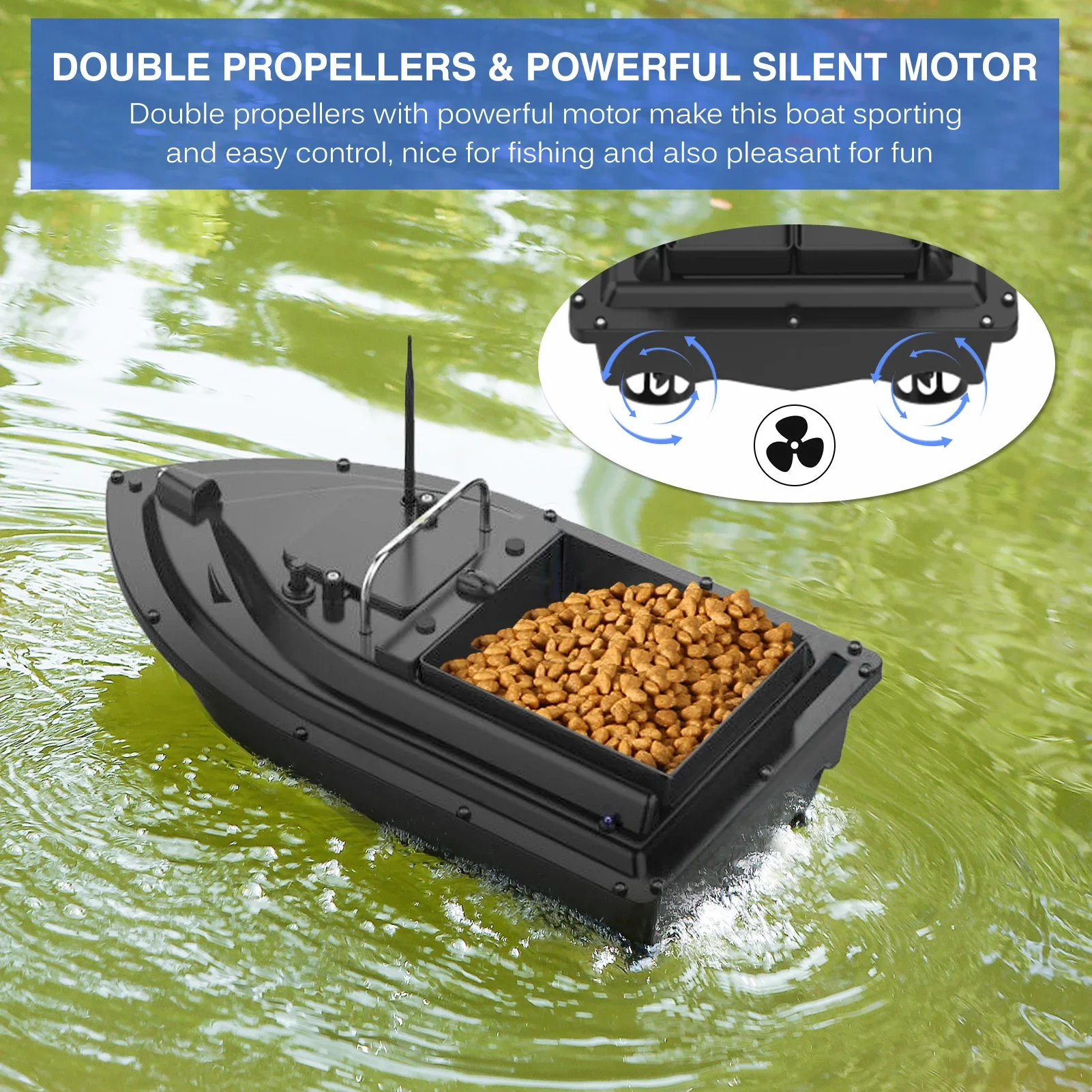 D16E GPS 12000mAh Fishing Bait – Fishing Boat Gps Bewertung und Preis