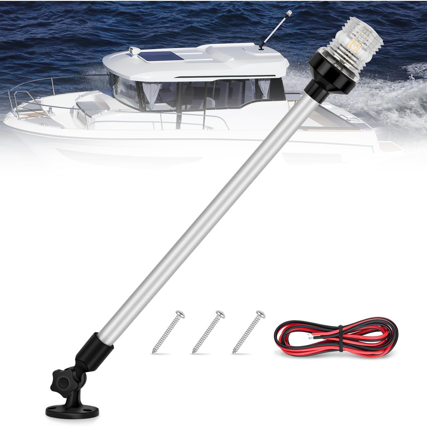 Nilight Marine Boat Stern Ligh – Fishing Boat Navigation Light Bewertung und Preis