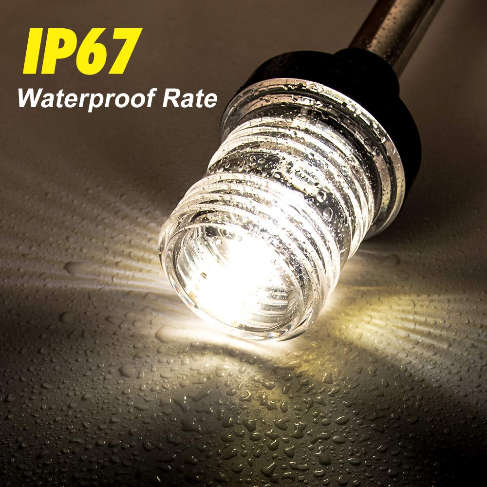 360 Degree White LED Fold Down – Fishing Boat Navigation Light Bewertung und Preis