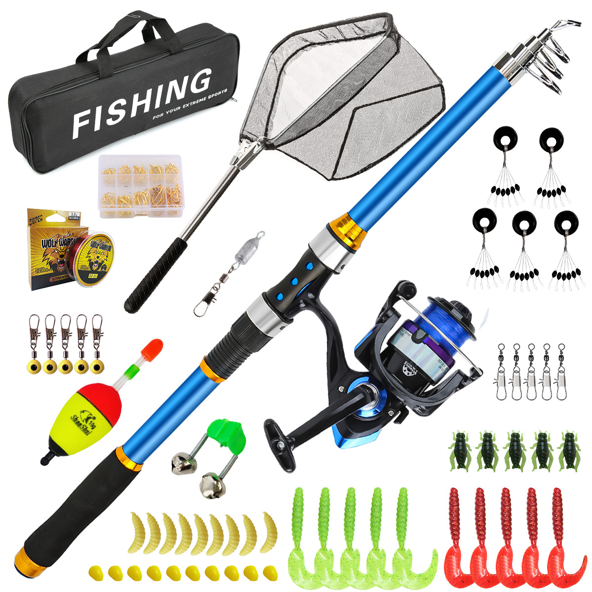 2.1-3.6M Telescopic Glass Fibe – Fishing Boat Fiberglass Bewertung und Preis
