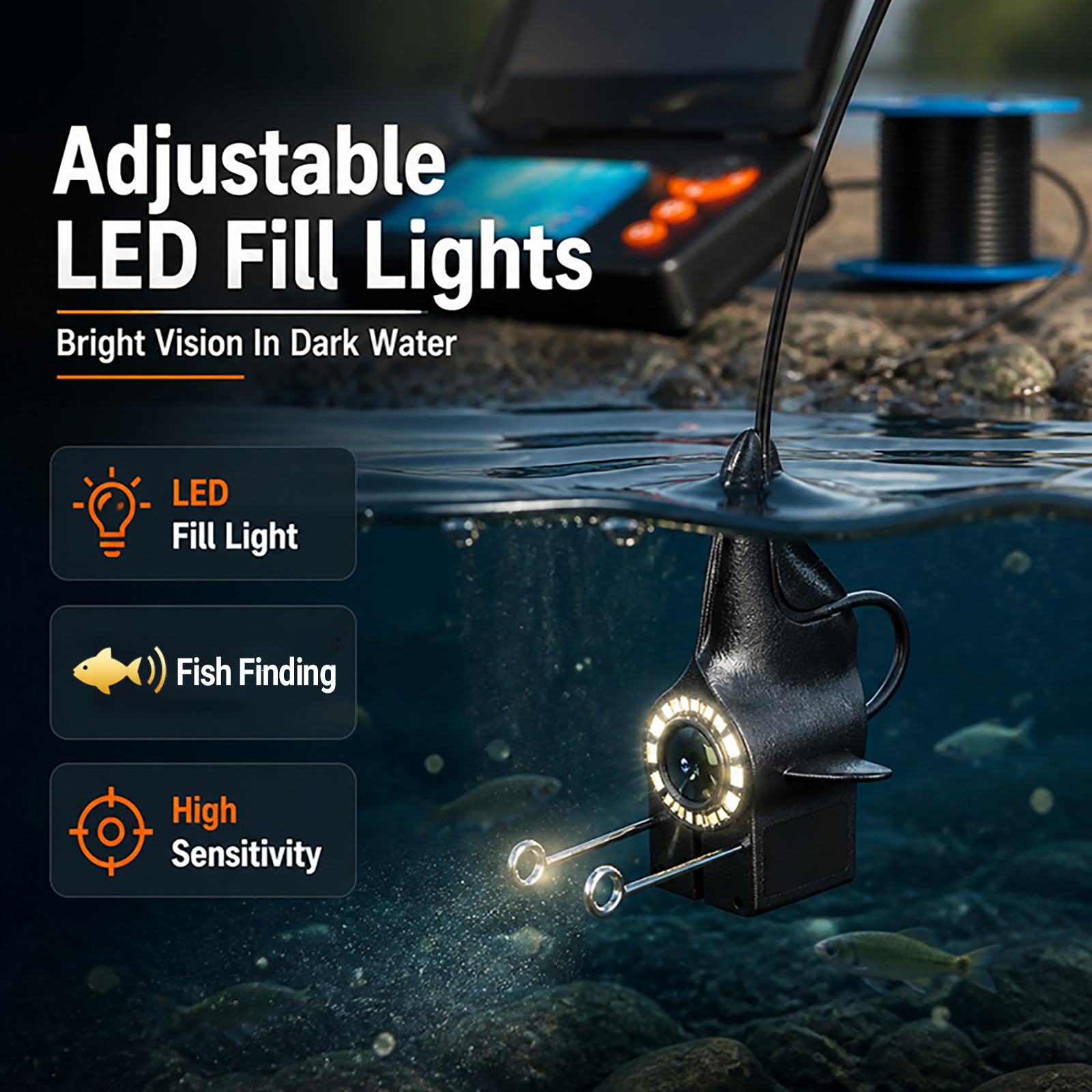 1080P HD Underwater Camera Fis – Fishing Boat Depth Finder Bewertung und Preis