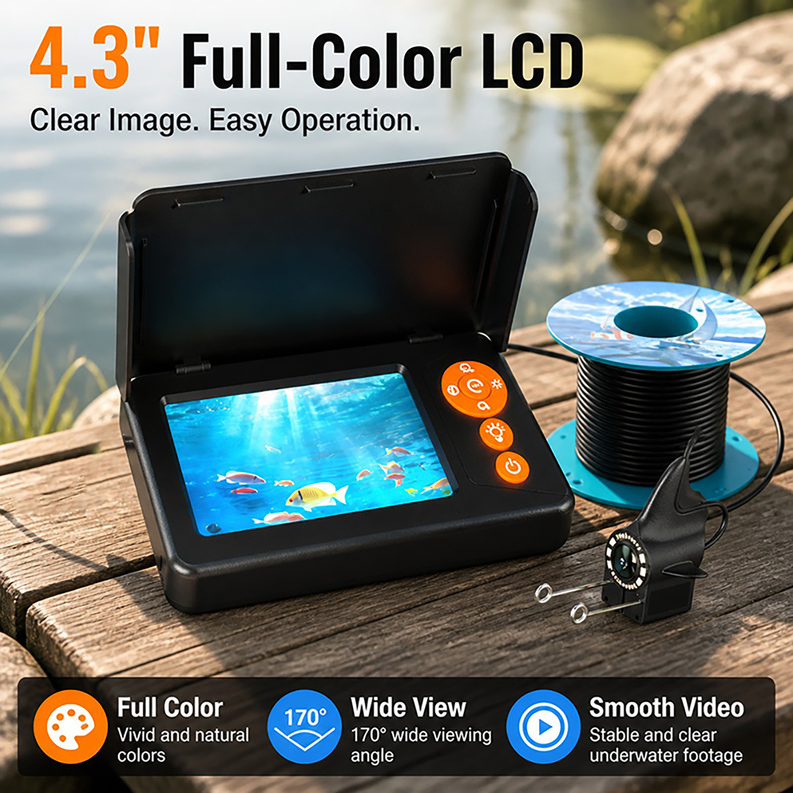 1080P HD Underwater Camera Fis – Fishing Boat Depth Finder Bewertung und Preis