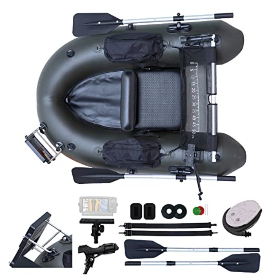 Inflatable Fishing Float Tube  – Fishing Boat Oar Bewertung und Preis