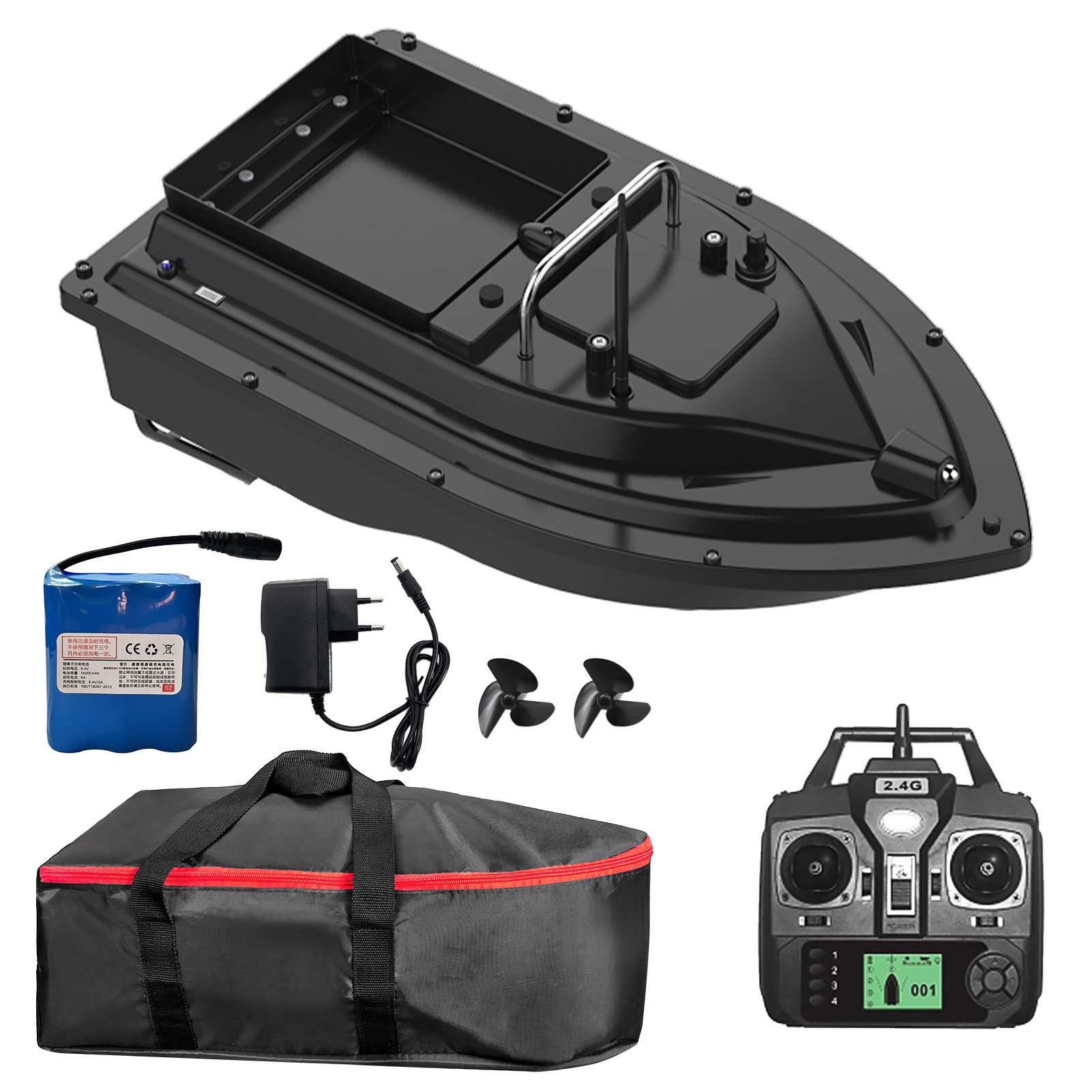 D16E GPS Fishing Bait Boat wit – Fishing Boat Gps Bewertung und Preis